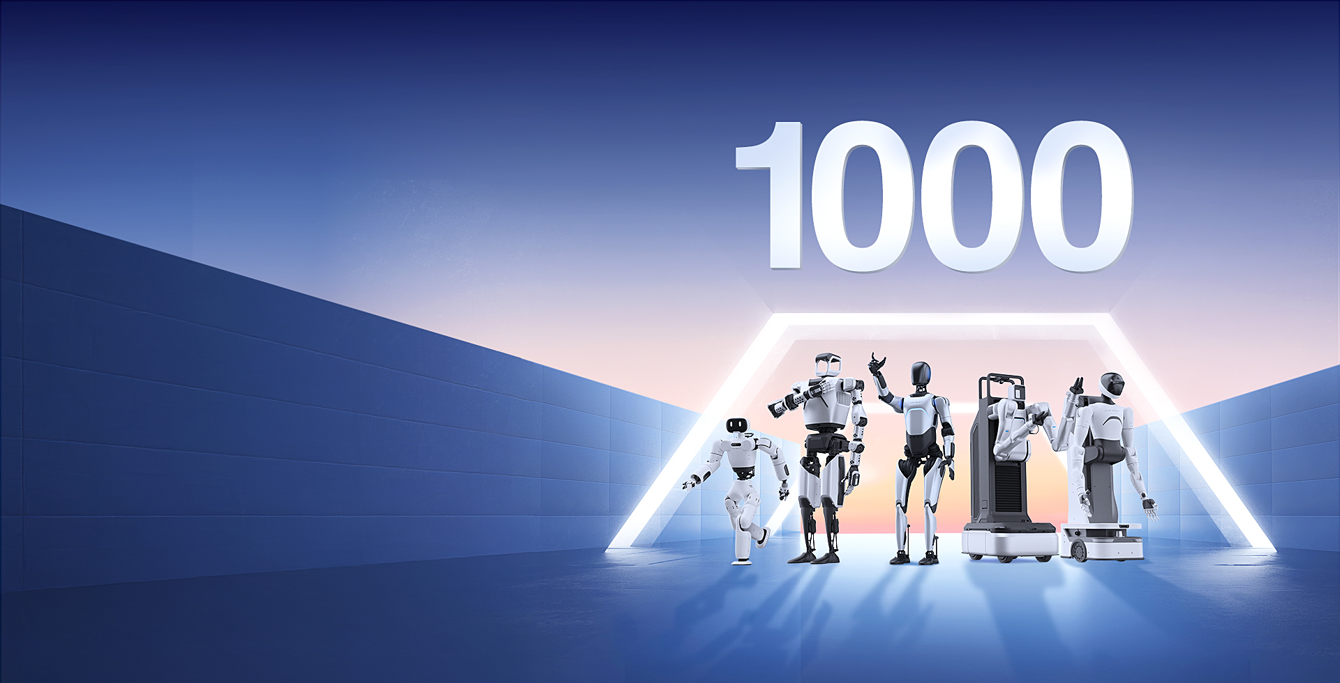 1,000 General-purpose Embodied Robots Have Rolled Off The Production Line.