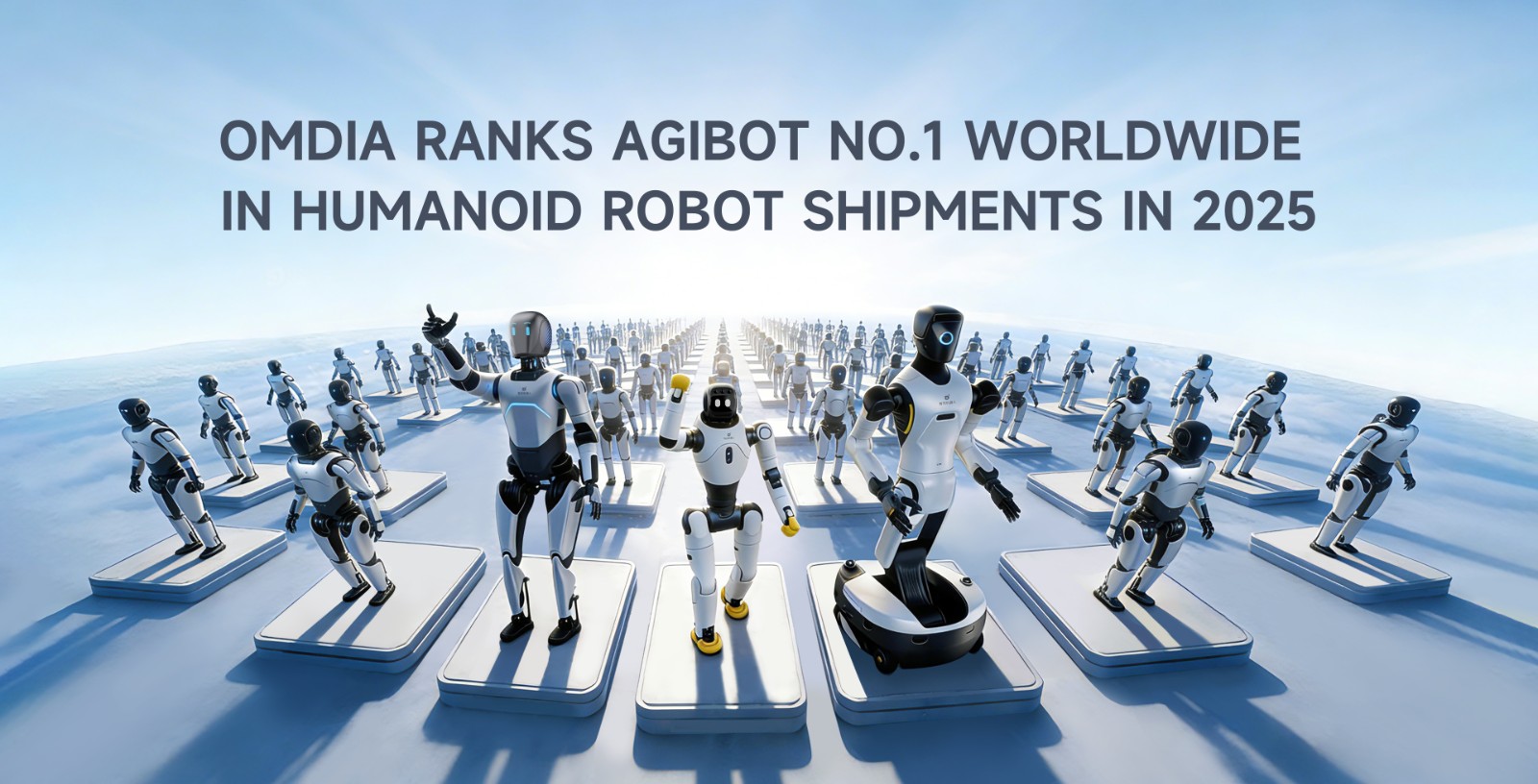 Omdia Ranks AGIBOT No.1 Worldwide in Humanoid Robot Shipments in 2025